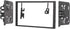 Metra 95-2001 1994-2012 (Packaging Electronics Double DIN Installation Dash Kit for Select GM Vehicles May Vary)