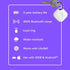 Tile by Life360 Mate (2024) Bluetooth Tracker, 2-Pack for Keys, Bags, Phone Finder, Black/White