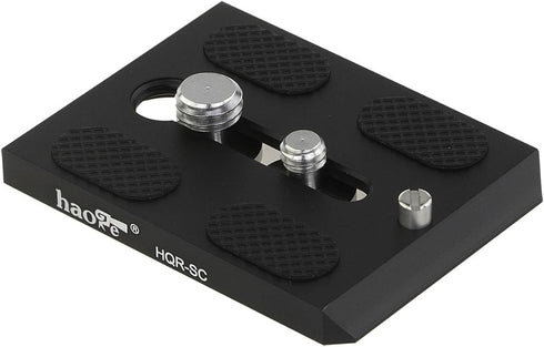 Haoge HQR-SC Quick Release Plate for Sachtler Video 14II, DV 2, DV 4, DV 6, DV 8, DV 8/100, DV10 3+3, DV10 5+5, FSB6T,