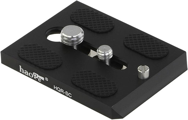 Haoge HQR-SC Quick Release Plate for Sachtler Video 14II, DV 2, DV 4, DV 6, DV 8, DV 8/100, DV10 3+3, DV10 5+5, FSB6T,