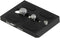 Haoge HQR-SC Quick Release Plate for Sachtler Video 14II, DV 2, DV 4, DV 6, DV 8, DV 8/100, DV10 3+3, DV10 5+5, FSB6T,