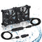xiaoqijia Dual 120mm Fan with 10 Speed USB 5V DC 12V IPX5 Waterproof