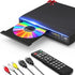 GOKUID DVD Player, HDMI Region Free DVD Players for Smart TV, 1080P Upscaling,