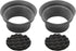 RECOIL SPB65 Foldable Silicone 6.5” Car Speaker Baffle Kits, Egg Crate Foam for Sound Quality Improvement, One Pair