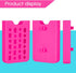 PARBEE Phone Holder for Bogg Bag, Silicone Pink Holder Keeps Your Phone Handy in Tote Bag, Accessory Charm Insert