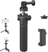 PGYTECH CapLock Extension Pole Mini Tripod with Phone Clip for DJI OSMO Action, Selfie Stick for Action Cameras