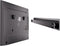 No Stud TV Wall Mount for 22-55 inch TVs, Max Load 100 lb, Easy Install with All Hardware Included