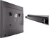No Stud TV Wall Mount for 22-55 inch TVs, Max Load 100 lb, Easy Install with All Hardware Included