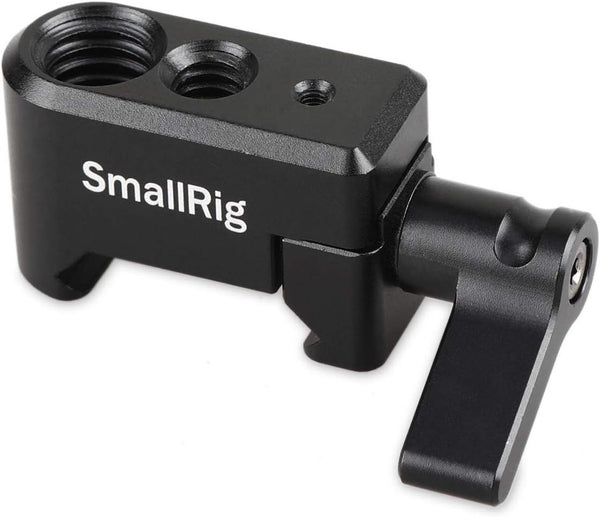 SmallRig Quick Release NATO Clamp, 1/4" 3/8" M2.5 Thread for Cold Shoe Monitor Support Camera Cage - 1973