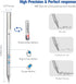 Pen Stylus for Surface Pro 9/8/X/7+/7/6/5/4/3, Surface Go 3/2/1, with Palm Rejection, 1024 Levels Pressure