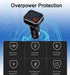BANVIE USB C Car Charger with LED Voltage Display, 30W 2-Port Fast Charging Adapter for iPhone, Samsung, Pixel