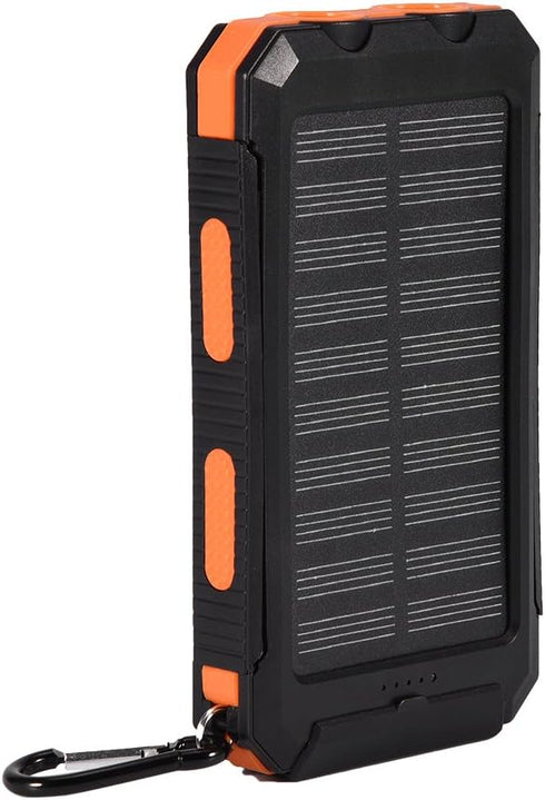 SUNGOOYUE 10000mAh IP6, Bank Kit, Portable Outdoor Fast Charger with Dual USB Ports, for Camping Travel Hiking (Black
