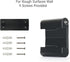 TFY Universal Self Adhesive Wall Mount Holder for Tablets, e-Readers, Smartphones, Compatible with 4.5-12.9 inch Devices