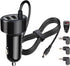 FouceClaus 12V Car Charger Adapter for Portable DVD Player, Replacement Car Cigarette Cord for RCA, Philips, DBPOWER,