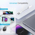 USB C to Headphone Jack, 2PCS Premium USB C to 3.5mm Audio Adapter, Compatible with Samsung S20/S20+/S20 Ultra, Pixel