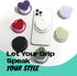 On The Grip OnTheGrip Cute Solid Macaron Color Heart Shape Collapsible Mobile Phone Grip Stand Holder for Smartphone