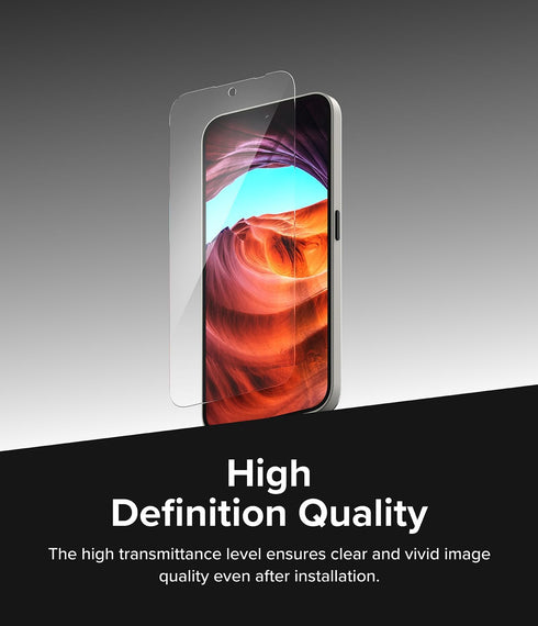 Ringke Glass Tempered Screen Protector for Nothing Phone 2a - Shatterproof, Easy Install, 2 Pack with Tool.