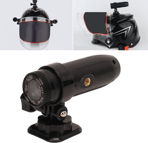 960P 170 Bike Motorcycle Helmet Camera, Sports Action Camera Wide Angle Motorcycle Video DV Camcorder, Bike Video