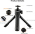 FOMOZER QT-01 Mini Tripod, One-Touch Auto Pop-Up, Adjustable Gimbal, Portable Compact Stand for iPhone, Action Camera
