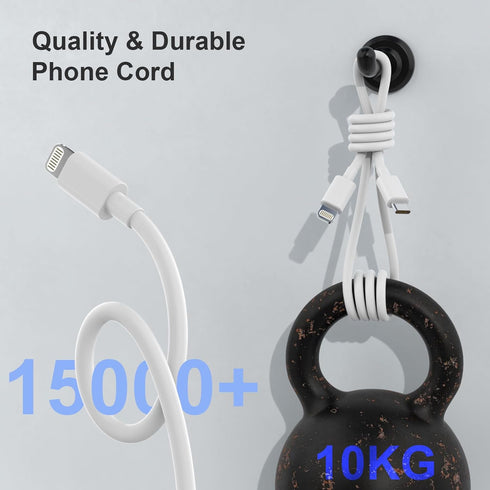 Phone Charger, 2 Pack 20W PD USB C Wall Fast Charger Adapter with 6FT Type C to Lightning Cable