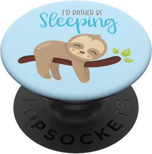 Sloth Lover Sleepy I Love Cute Sloths PopSockets Swappable PopGrip