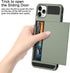 Vofolen Case for iPhone 11 Pro, Wallet with Credit Card Holder Slot, Anti-Scratch Dual Layer Protective Cover, Midnight
