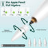 Inesore Pro/USB-C/1st Gen/2nd (4 Pack) for Apple Pencil Tips Accessories with Exquisite Pen Tip Storage Box,Upgraded