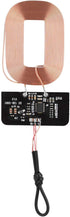 Qi Standard Wireless Charger Receiver Module, Ultra-Thin 5V 1A DIY Wireless Charging Receiver Circuit for Qi