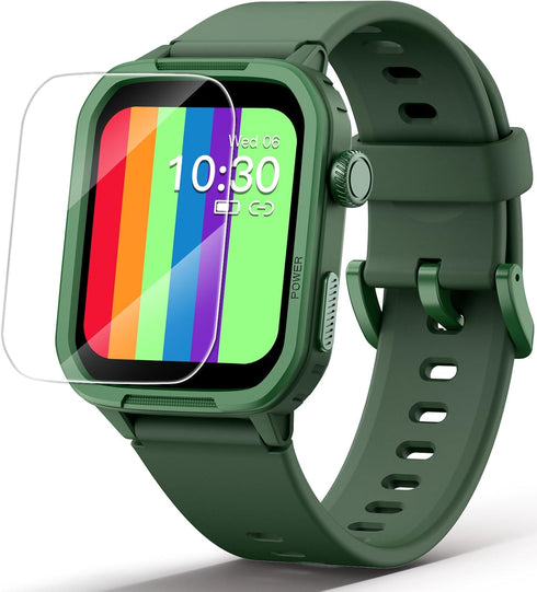 Smart Watch for Kids, Fitness Tracker with 19 Sport Modes, Pedometer, Sleep Monitor, Birthday Gift for Boys Girls