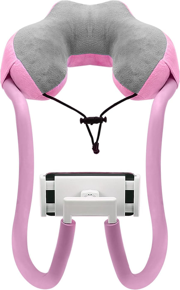 MoKo Neck Phone Holder, Lazy Gooseneck Phone Pillow Holder Bracket, 360 Rotate Phone