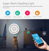 Smart Wi-Fi Siren Alarm, Wireless Home Security Burglar Alarm with Sound and Light, 100dB Sounder