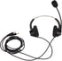 3.5mm Wired Stereo Call Center Headset, On Ear with Noise Cancelling Microphone for Home Office
