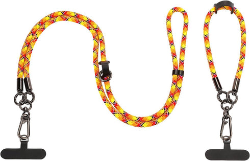 Phone Lanyard 2 Pack, Universal Wrist Strap for Camera Keychains, Lanyard for Phone Case, Offices, Crossbody Rope