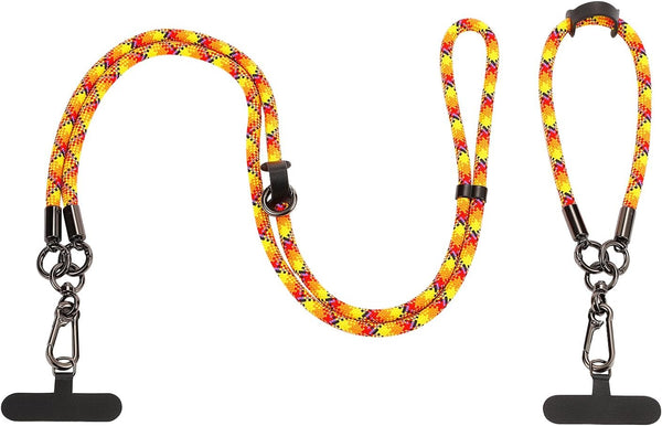 Phone Lanyard 2 Pack, Universal Wrist Strap for Camera Keychains, Lanyard for Phone Case, Offices, Crossbody Rope