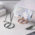 Cell Phone Stand, Mobile Phone Holder, Business Card Holder – Metal Wire Cradle Dock for iPhone/Android/iPad