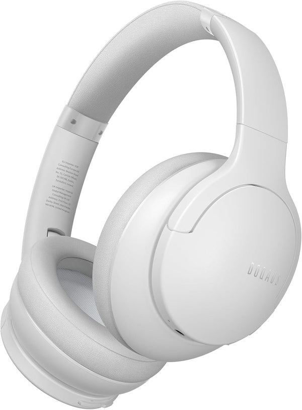 DOQAUS UPGRADED Wireless Headphones Over Ear, 90H Playtime, Bluetooth 5.3, 3EQ Modes, Built-in HD Mic, HiFi Stereo