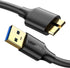 UGREEN 6ft Micro USB 3.0 Cable, Type A Male to Micro B, compatible with Samsung Galaxy S5, Note 3, cameras, and hard