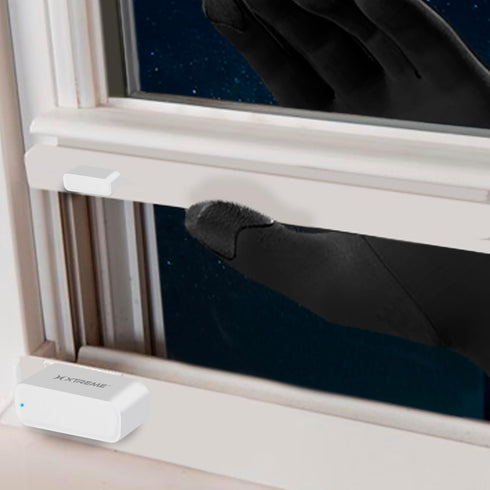 Xtreme Smart Wi-Fi Window & Door Sensor, Wireless 2.4GHz Door Sensor, No Hub Required, App Compatible