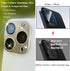 2 Pack 13 9H Camera Lens Protector Compatible for iPhone Pro/Max,Aluminum Alloy Metal & Tempered Glass Camera Cover