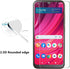 BLU View 4 Tempered Glass Screen Protector 3 Pack, 9H Anti-Scratch, Ultra Clear, 0.26mm HD, Bubble Free.