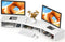 TAVR Furniture Dual Monitor Stand Riser, Computer Monitor Stands for 2 Monitors,