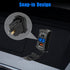 USB Rocker Switch Outlet, Linkstyle QC 3.0 USB-A Port with Blue LED Display, Waterproof 12V 24V Rocker Switch