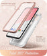 i-Blason Cosmo Series Slim Protective Case for Google Pixel 4a (5.8 inch, 2020), Stylish with Built-in Screen Protector