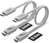 2FT USB 4 Cable, 240W Short C Cable, 40Gbps High Speed Data Transfer, 8K 60Hz Single & Dual 4K 60Hz Video Output