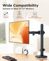 H&C(hcck&Cllassp) 3 13"-27" 17.6lbs, 75x75mm 100x100mm, RGB Single Monitor Stand, Monitor Arm with USB Ports, Charging