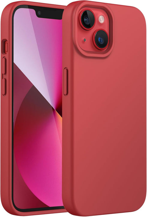 JETech Silicone Case for iPhone 13 6.1-Inch, Silky-Soft Touch Full-Body Protective Phone Case,