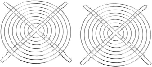 uxcell Cooling Fan Grill Metal Finger Guard, 230mm x 230mm for 180mm x 180mm Case Computer, Pack of 2