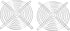 uxcell Cooling Fan Grill Metal Finger Guard, 230mm x 230mm for 180mm x 180mm Case Computer, Pack of 2