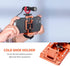 K&F Concept Aluminum Alloy Quick Release Plate with 1/4 Inch Screw for Camera, Cage, Cellphone, etc (Orange)