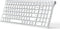 iClever BK10 Bluetooth Keyboard, Multi Device Rechargeable Bluetooth 5.1 with Number Pad, Ergonomic Design